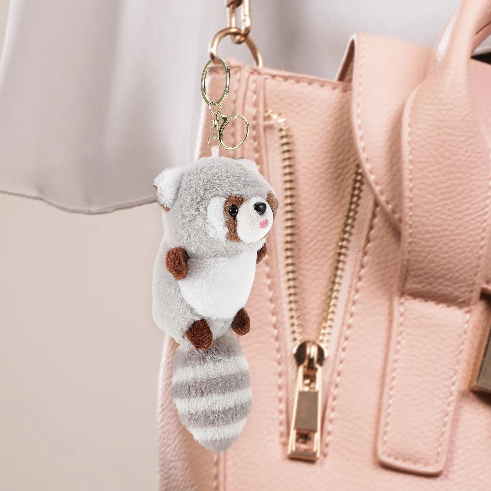 Raccoon Keychains Soft Animal Stuffed Keychain Cute Mini Pendant for Purse Backpack Charm Animal Party Favors Raccoon Keychain
Raccoon Keychains Soft Animal Stuffed Keychain Cute Mini Pendant for Purse Backpack Charm Animal Party Favors Raccoon Keychain