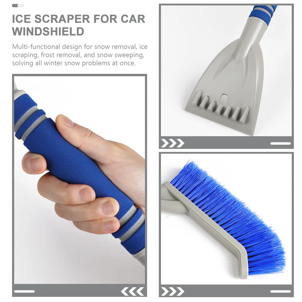 Snow Scraper for Car Windshield with Brush Frost Ice Remover Tool Multi-Use Winter Auto Cleaning Supply for Suv Truck
Snow Scraper for Car Windshield with Brush Frost Ice Remover Tool Multi-Use Winter Auto Cleaning Supply for Suv Truck
