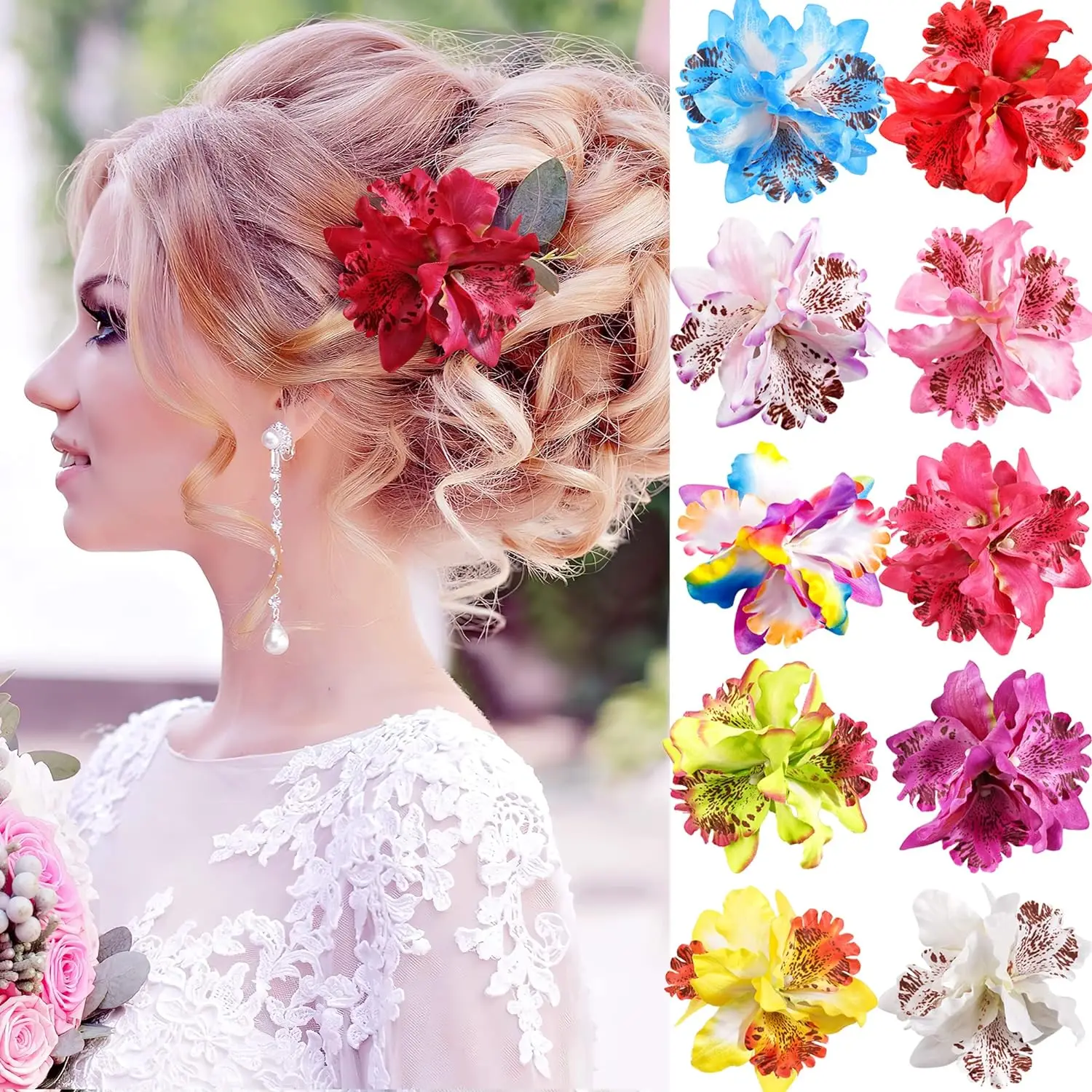 1/5pcs Orchid Hair Clips Hairpins for Women 3 Layer Simulated Flower Barrettes Clips for Girls Ladies Korean Hair Accessories
1/5pcs Orchid Hair Clips Hairpins for Women 3 Layer Simulated Flower Barrettes Clips for Girls Ladies Korean Hair Accessories