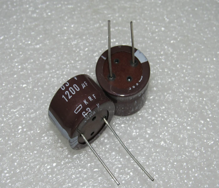 10PCS/classical collection grade, Japan 63V1200UF thick copper foot filter capacitor
10PCS/classical collection grade, Japan 63V1200UF thick copper foot filter capacitor
