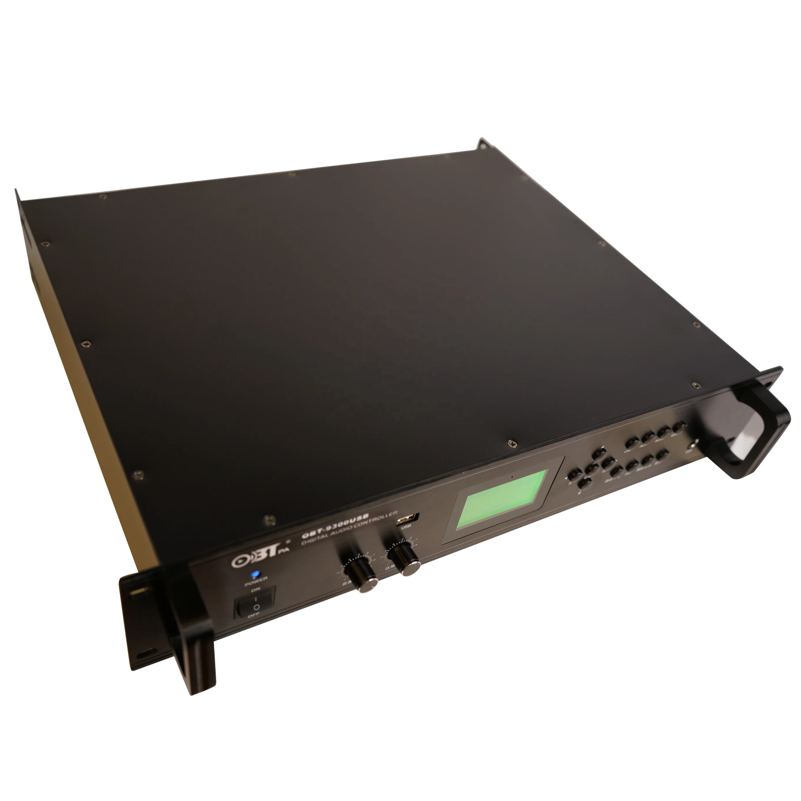 OBT-9300USB 1000w Timing ringing bell zone pa sound scheduled controller effect music controller for PA system
OBT-9300USB 1000w Timing ringing bell zone pa sound scheduled controller effect music controller for PA system