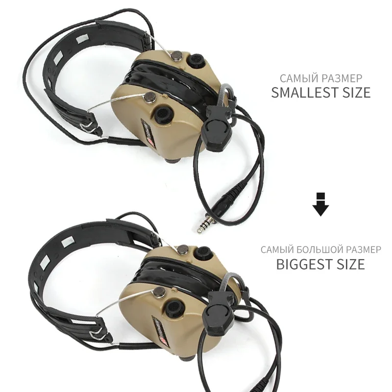 TS TAC-SKY Airsofte Sordin Noise Cancelling Pickup Silicone Earmuffs Hunting Shooting Tactical Headphones-DE
TS TAC-SKY Airsofte Sordin Noise Cancelling Pickup Silicone Earmuffs Hunting Shooting Tactical Headphones-DE