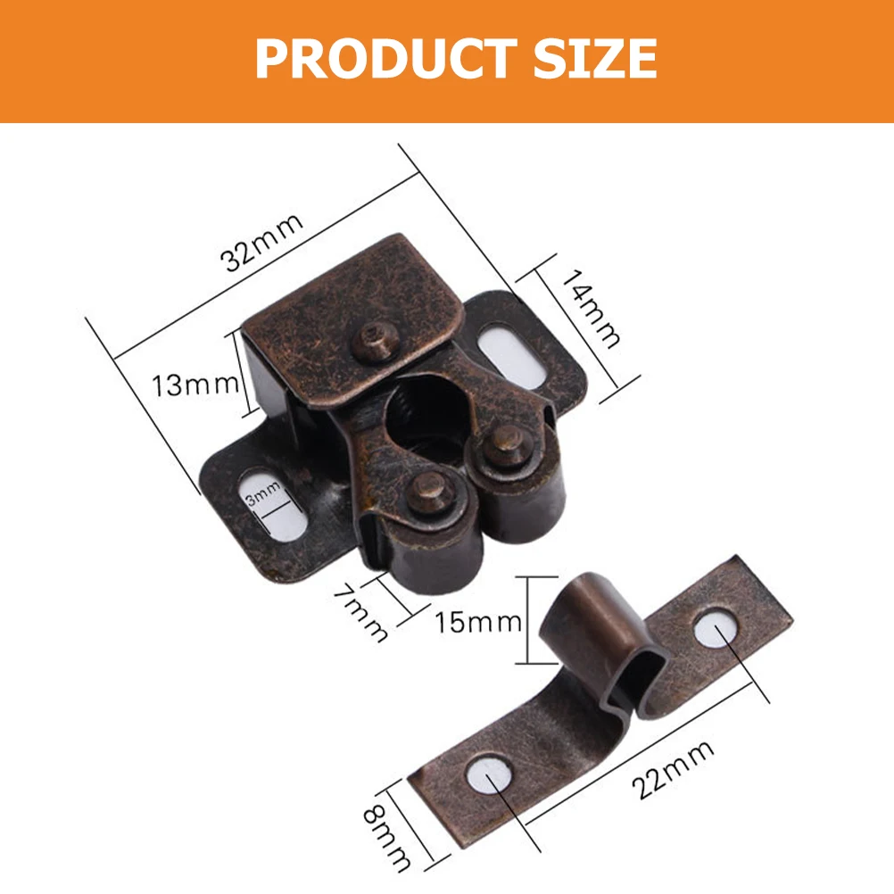 20pcs Door Roller Catch Durable Cabinet Rv Door Catch Rv Shower Closet Screen Latch Roller Cupboard
20pcs Door Roller Catch Durable Cabinet Rv Door Catch Rv Shower Closet Screen Latch Roller Cupboard
