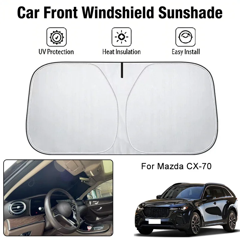 Foldable Car Windshield Sun Shade UV Block Heat Insulation For Mazda CX-70 Interior Protection Accessories
Foldable Car Windshield Sun Shade UV Block Heat Insulation For Mazda CX-70 Interior Protection Accessories