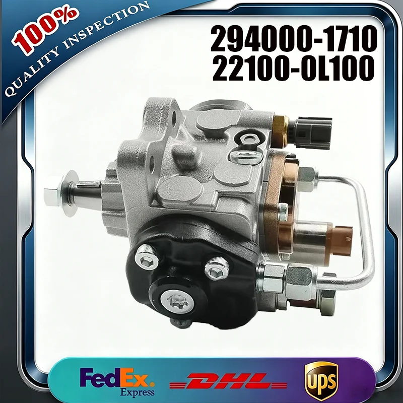 High Quality Diesel Common Rail Fuel Pump 294000-1710 2940001710 22100-0L100 for Toyota
High Quality Diesel Common Rail Fuel Pump 294000-1710 2940001710 22100-0L100 for Toyota
