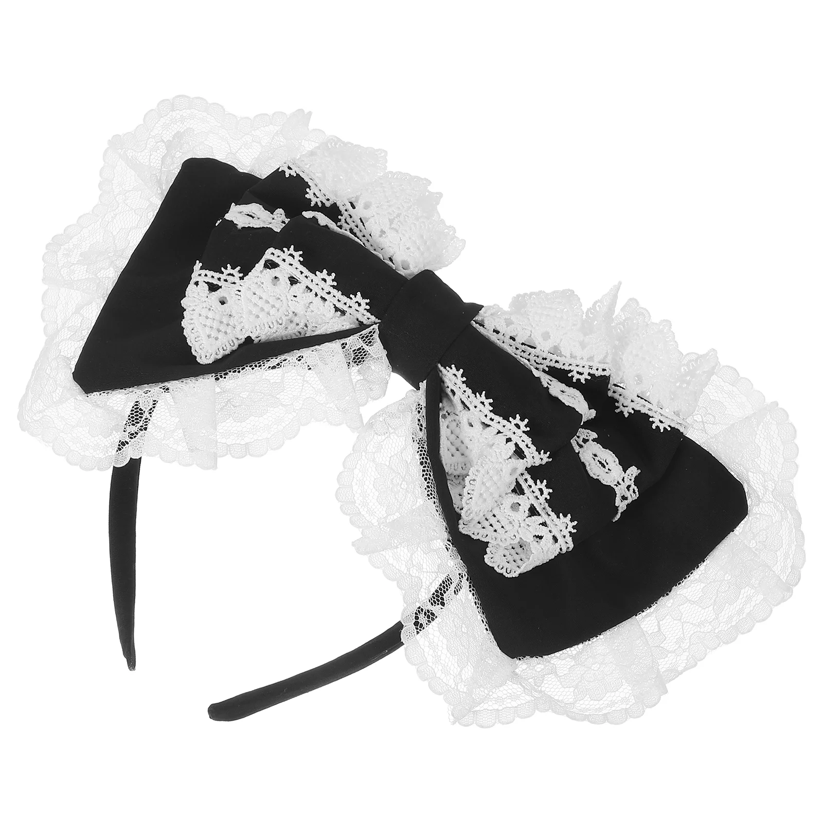 Cute Lolita Lace Bow Hairband Cosplay Headwear Masquerade Party Wedding Lolita Accessories Maid Headpiece Hair Accessory
Cute Lolita Lace Bow Hairband Cosplay Headwear Masquerade Party Wedding Lolita Accessories Maid Headpiece Hair Accessory