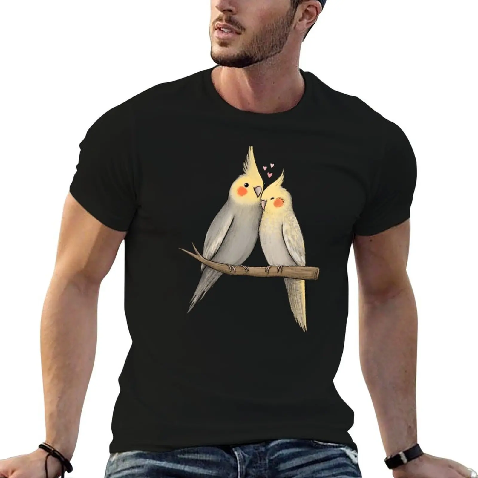 Cockatiel Cuddle T-Shirt man t shirts cotton cotton tshirt 100% cotton t shirts high quality T-Shirt
Cockatiel Cuddle T-Shirt man t shirts cotton cotton tshirt 100% cotton t shirts high quality T-Shirt