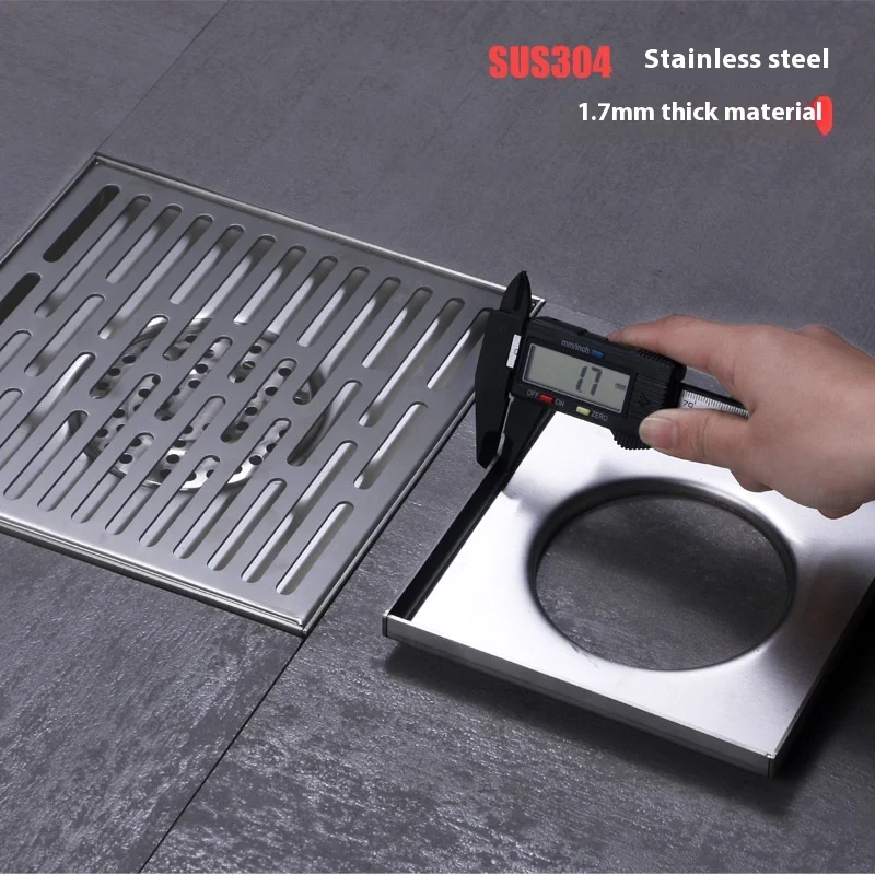 10/12cm 304 Stainless Steel Drainage Floor Drain High-Flow Large-diameter for Garden Bathroom Concealed Odor Proof Floor Drain
10/12cm 304 Stainless Steel Drainage Floor Drain High-Flow Large-diameter for Garden Bathroom Concealed Odor Proof Floor Drain