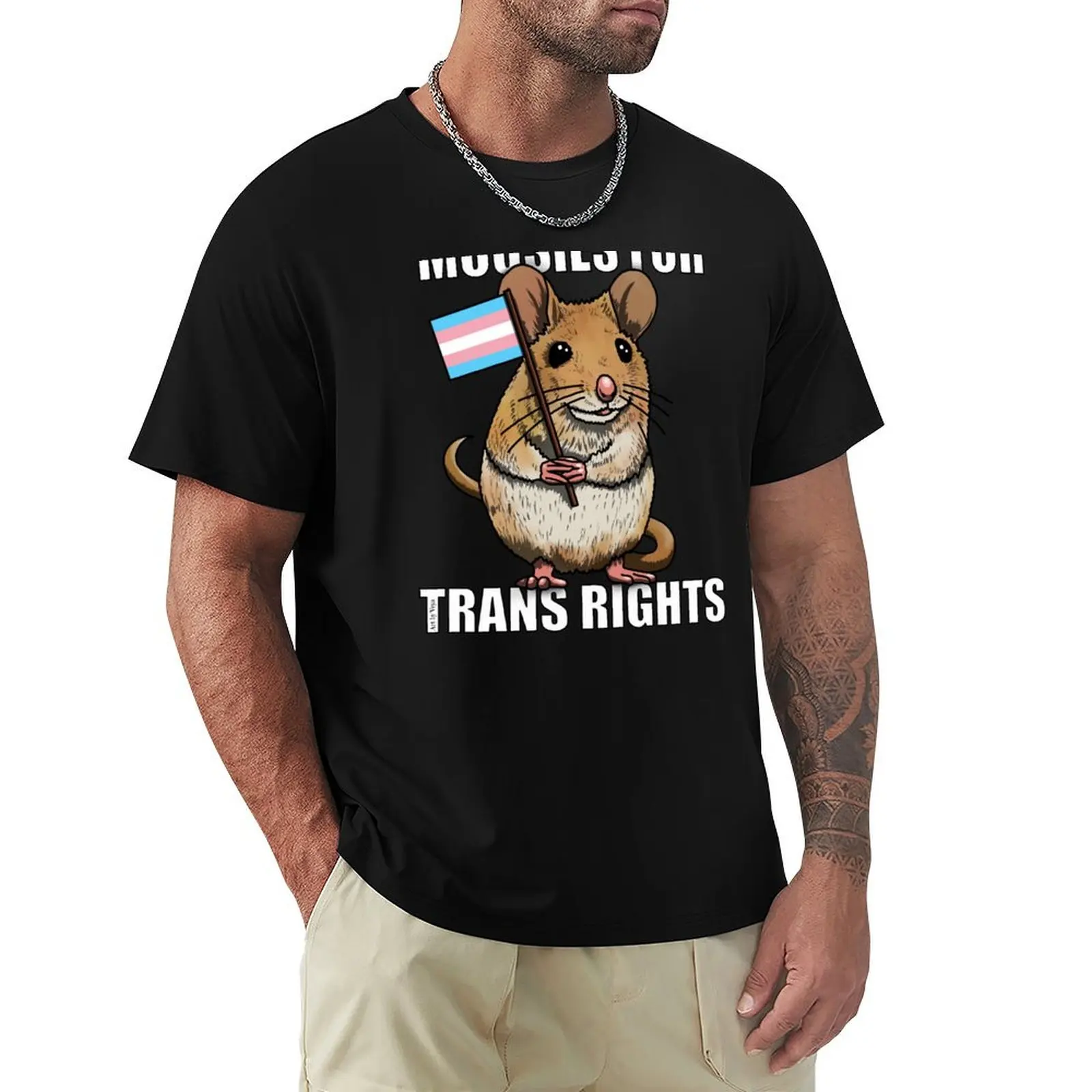 Mousies for Trans Rights 2023 T-Shirt Basic Solid Color Casual Tee Shirt
Mousies for Trans Rights 2023 T-Shirt Basic Solid Color Casual Tee Shirt