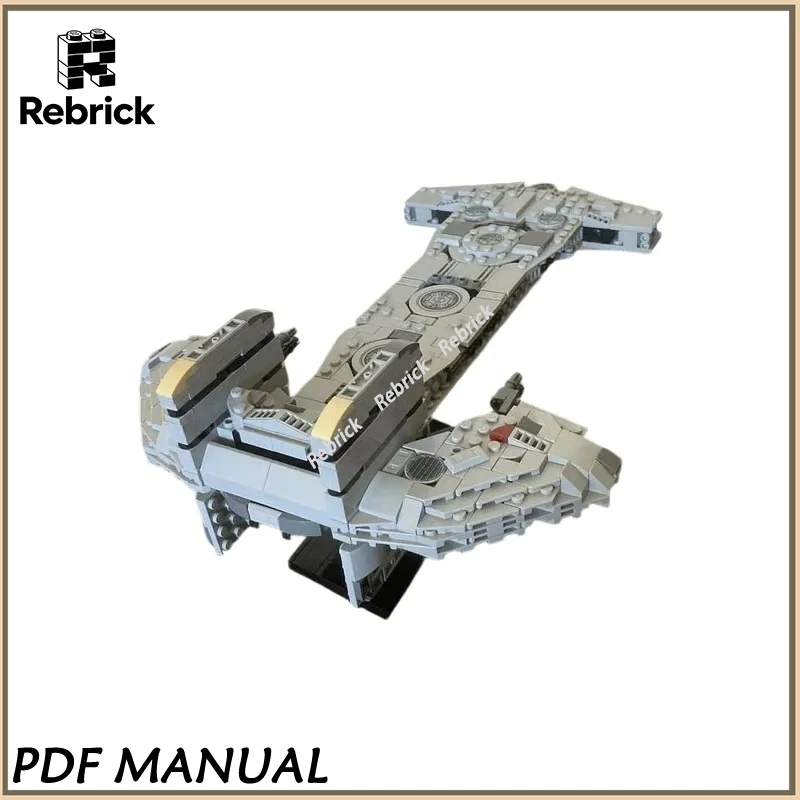 MOC Space Battleship Building Bricks Set, Galactic Heavy Cruiser Model Toy for Hobby Enthusiasts and Gifts 685PCS
MOC Space Battleship Building Bricks Set, Galactic Heavy Cruiser Model Toy for Hobby Enthusiasts and Gifts 685PCS