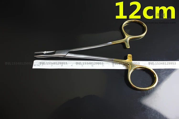 Medical instrument gold handle self-retaining needle holder &wire cutter 2in1 high quality scissors
Medical instrument gold handle self-retaining needle holder &wire cutter 2in1 high quality scissors