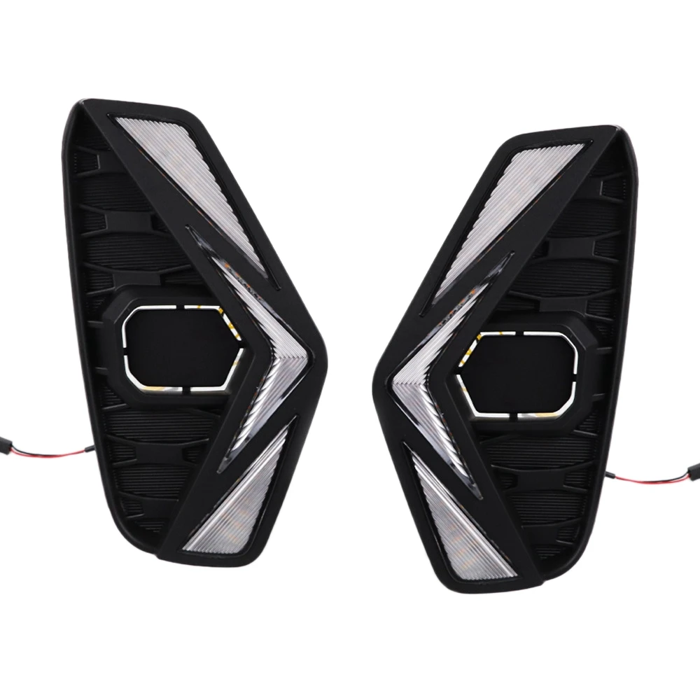 1 Pair Car LED DRL Fog Light Daytime Running Light with Turn Signal Corner Light for Nissan NAVARA NP300 2020 2021
1 Pair Car LED DRL Fog Light Daytime Running Light with Turn Signal Corner Light for Nissan NAVARA NP300 2020 2021