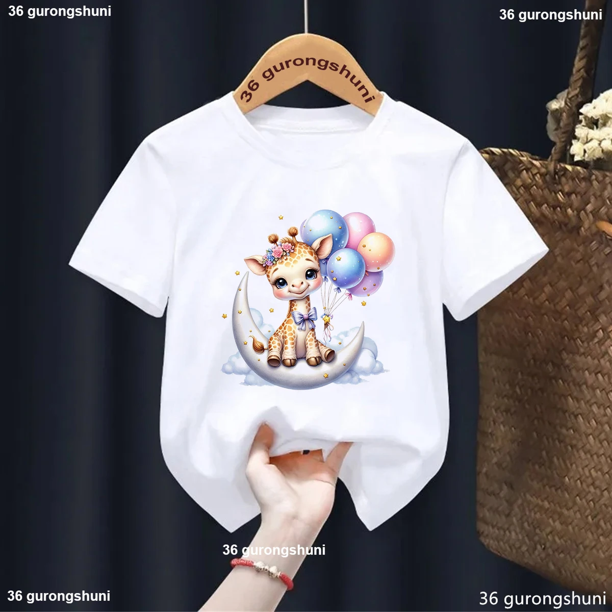 Girl/Boys Tshirt Giraffe Print Short Sleeve Tshirt Summer O-Neck Harajuku Tshirt Short Sleeve Cartoon Fashion Tees Kids Clothes
Girl/Boys Tshirt Giraffe Print Short Sleeve Tshirt Summer O-Neck Harajuku Tshirt Short Sleeve Cartoon Fashion Tees Kids Clothes