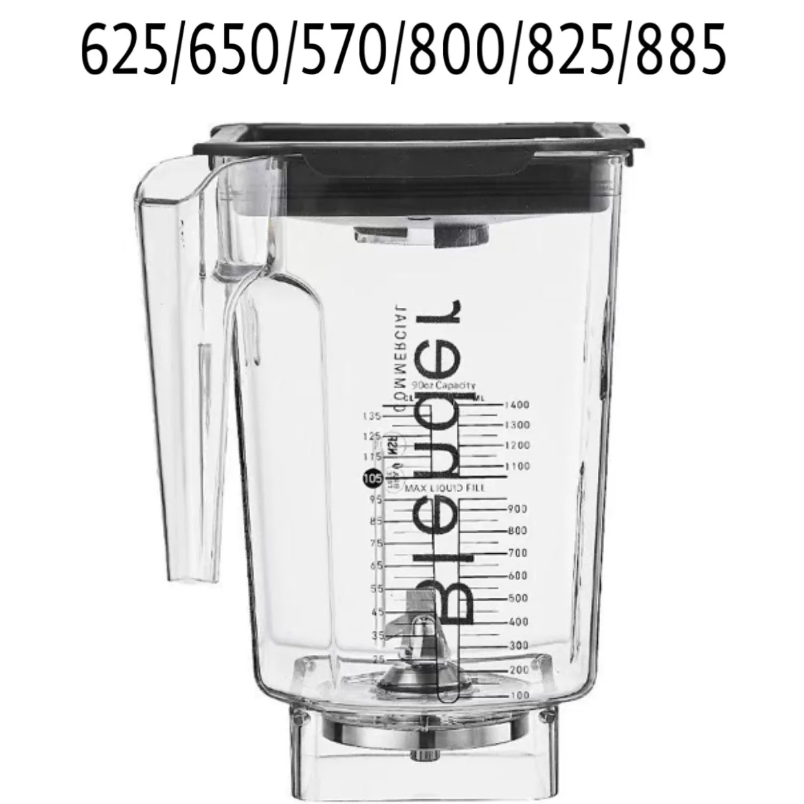 Чашка блендера большой емкости 90 унций для Blendtec 625/650/570/800/825/885, сменные аксессуары для коммерческой машины для смузи
Чашка блендера большой емкости 90 унций для Blendtec 625/650/570/800/825/885, сменные аксессуары для коммерческой машины для смузи