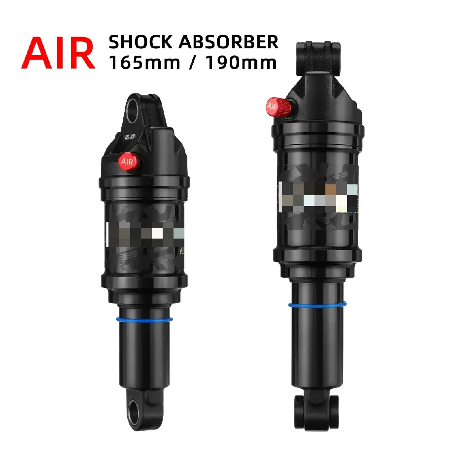 Bicycle Air Shock Absorber 125/150/165/190mm Length Adjustable Air Pressure Mountain Bike Air Shock Rear Shock
Bicycle Air Shock Absorber 125/150/165/190mm Length Adjustable Air Pressure Mountain Bike Air Shock Rear Shock