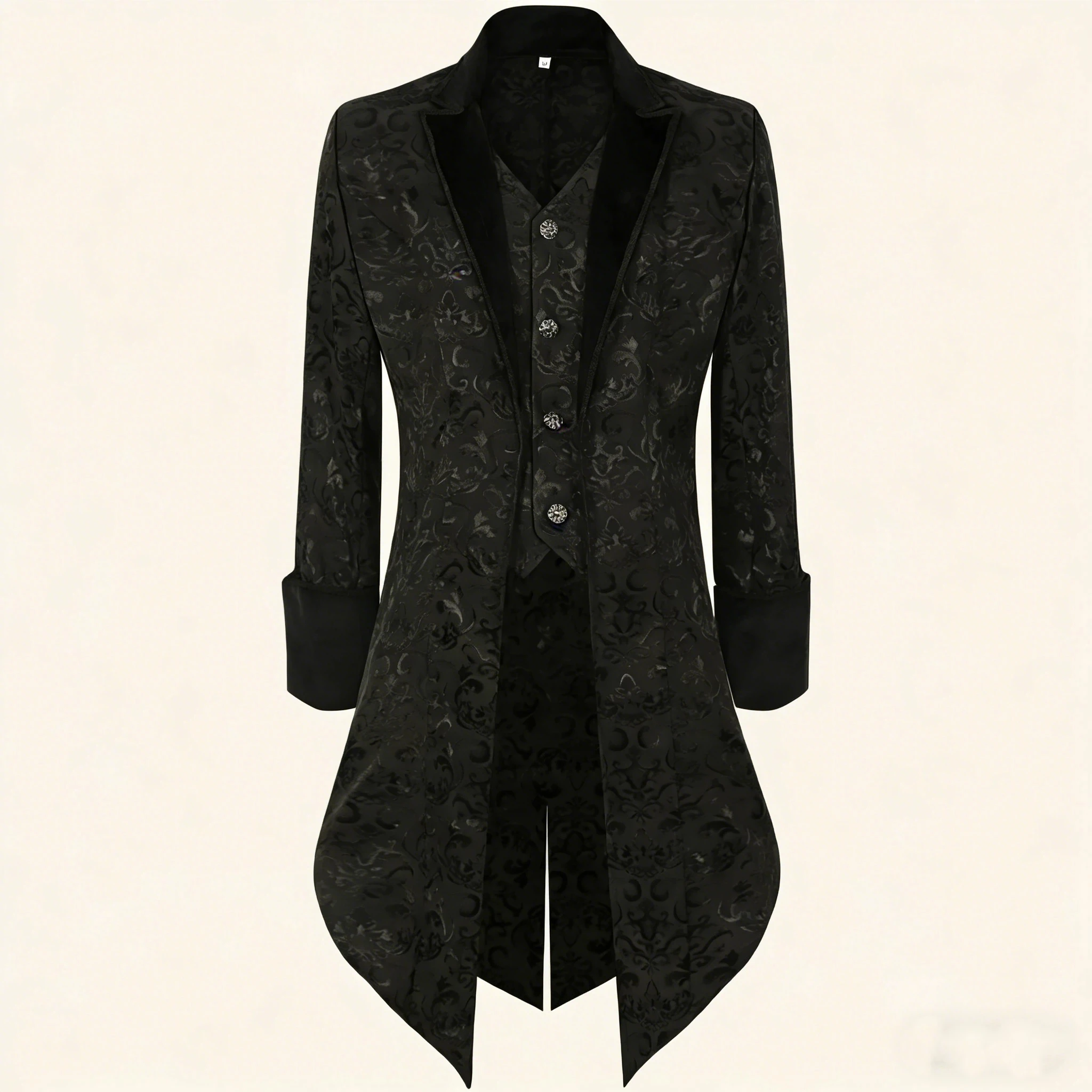 Medieval Coat Man Steampunk Gothic Tailcoat Trench Medieval Christmas Vintage Clothing Victoria Uniform Halloween Costume
Medieval Coat Man Steampunk Gothic Tailcoat Trench Medieval Christmas Vintage Clothing Victoria Uniform Halloween Costume