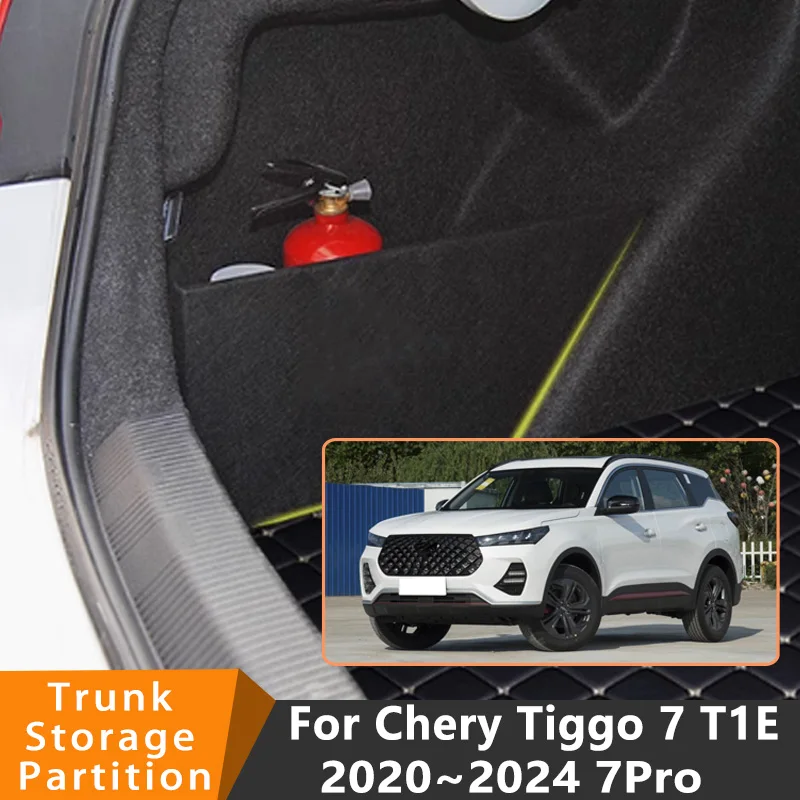 Auto Accessories For Chery Tiggo 7 PRO T1E 2020~2024 Car Upgrade Organizer Trunk Side Partition Trunk Interior Storage Box Parts
Auto Accessories For Chery Tiggo 7 PRO T1E 2020~2024 Car Upgrade Organizer Trunk Side Partition Trunk Interior Storage Box Parts