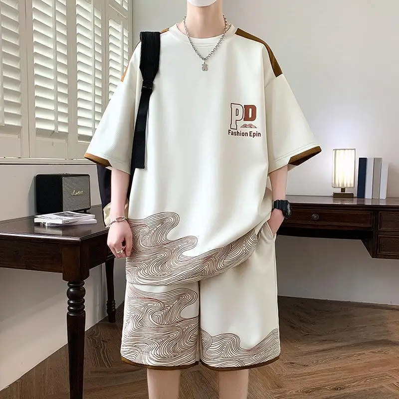 Ice Silk Summer Set for Teen Boys Quick Drying Casual Set with Loose Fit Short Sleeve Shirt Shorts Breathable Cooling Sportswear
Ice Silk Summer Set for Teen Boys Quick Drying Casual Set with Loose Fit Short Sleeve Shirt Shorts Breathable Cooling Sportswear