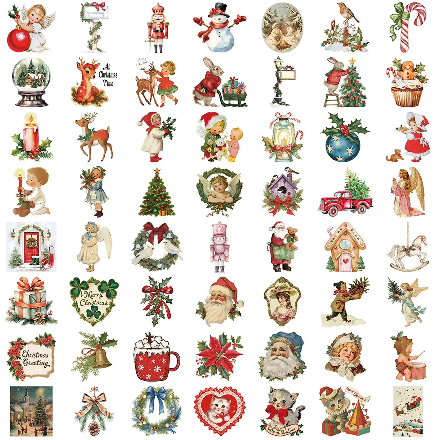 56pcs Romantic Christmas Stickers suitablefor Notebook computer Luggage Refrigerator skate boards phone cases sticker
56pcs Romantic Christmas Stickers suitablefor Notebook computer Luggage Refrigerator skate boards phone cases sticker