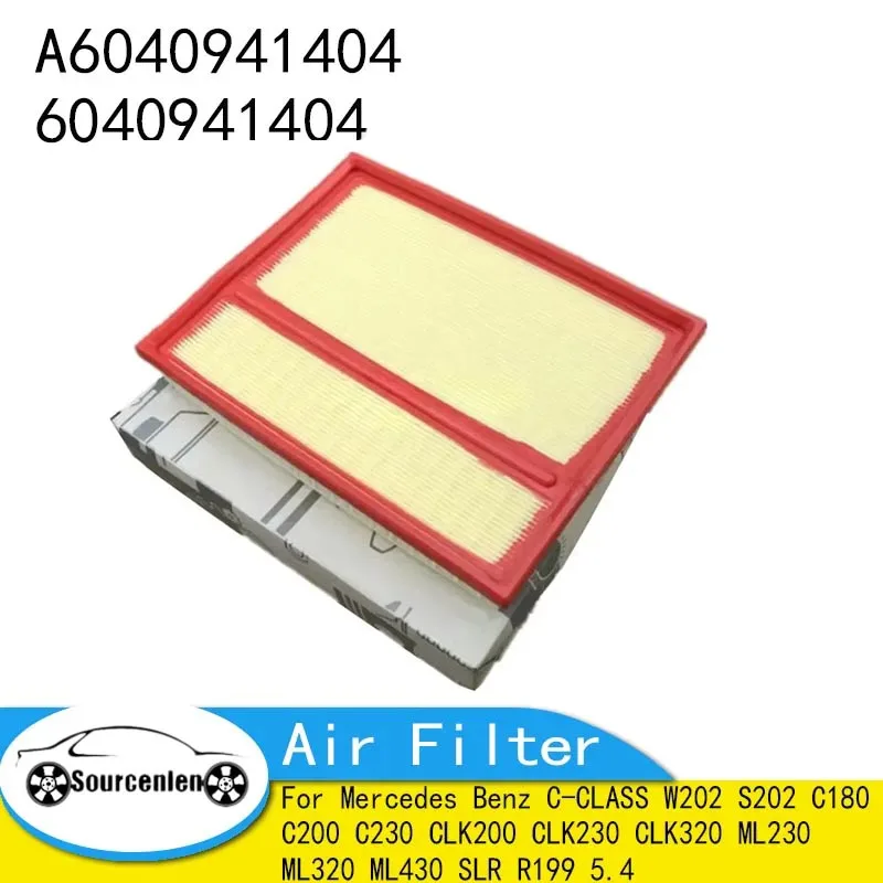 A6040941404 Air Filter for Mercedes Benz C-CLASS W202 S202 C180 C200 C230 CLK200 CLK230 CLK320 ML230 ML320 ML430 SLR R199 5.4
A6040941404 Air Filter for Mercedes Benz C-CLASS W202 S202 C180 C200 C230 CLK200 CLK230 CLK320 ML230 ML320 ML430 SLR R199 5.4