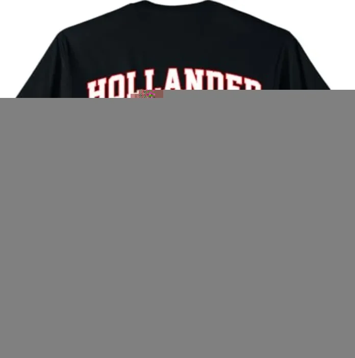 Hollander Hockey 24 Fan T-Shirt with Name and Number Design
Hollander Hockey 24 Fan T-Shirt with Name and Number Design