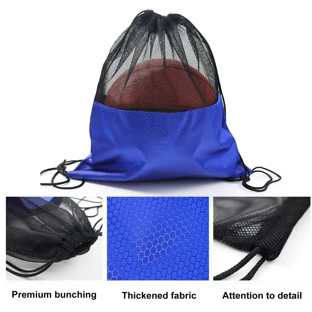 Drawstring Backpack Waterproof Basketball Storage Bag with Drawstring Design Ideal for Sports Gym Football Soccer Honeycomb
Drawstring Backpack Waterproof Basketball Storage Bag with Drawstring Design Ideal for Sports Gym Football Soccer Honeycomb