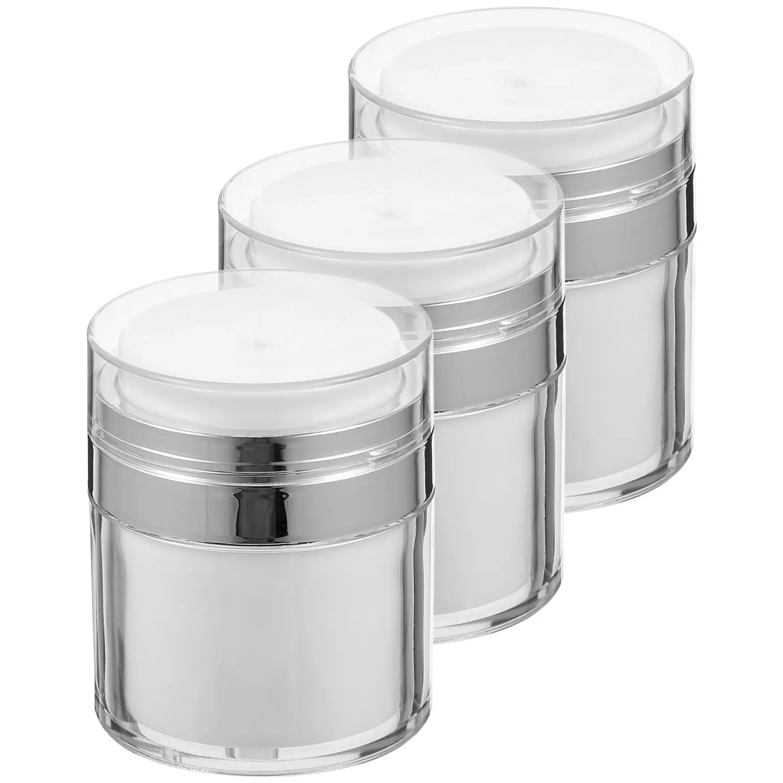 Набор из 3 герметичных безвоздушных флаконов-диспенсеров с вакуумным насосом для крема, лосьона для тела, сыворотки для лица, крема для рук, эфирных масел
Набор из 3 герметичных безвоздушных флаконов-диспенсеров с вакуумным насосом для крема, лосьона для тела, сыворотки для лица, крема для рук, эфирных масел