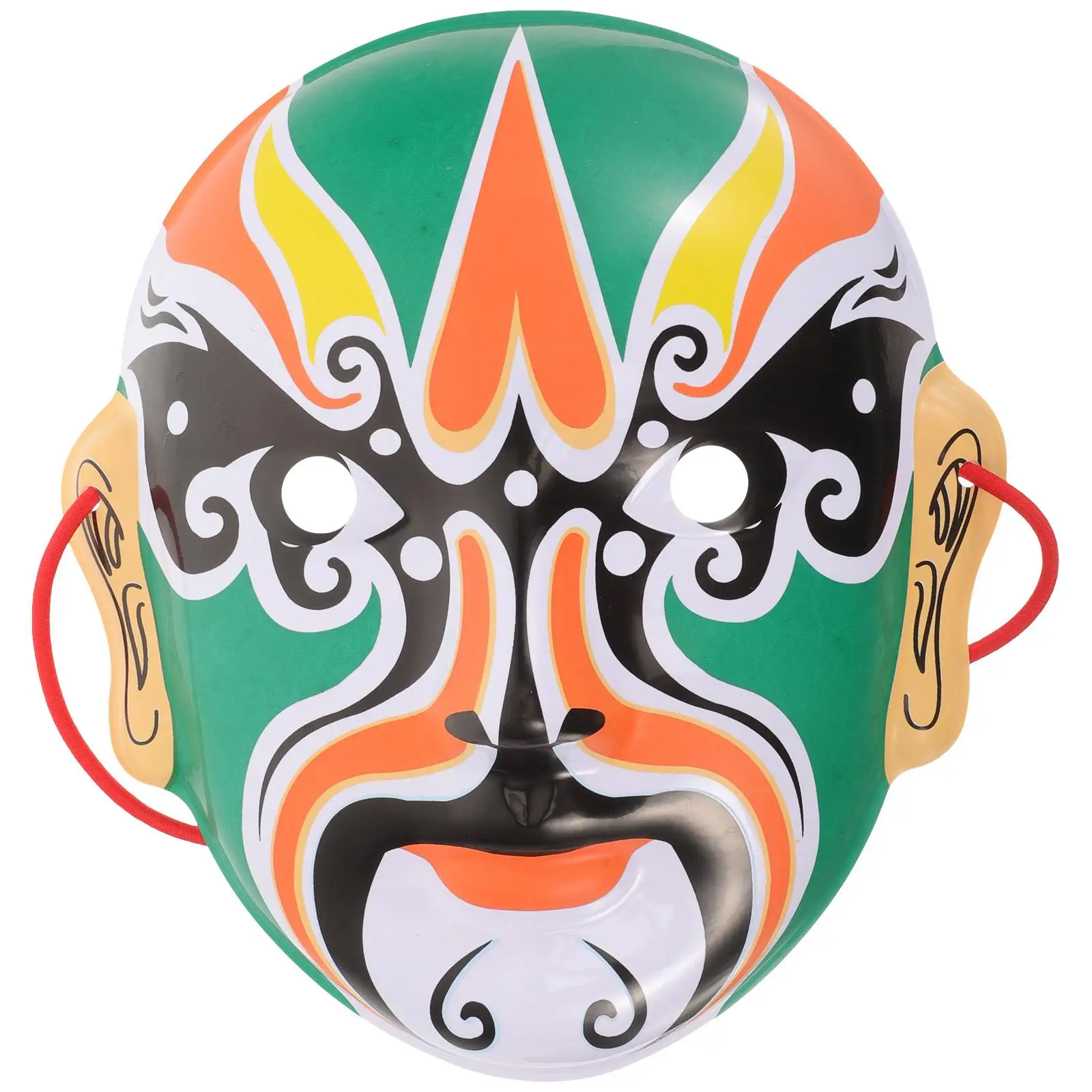 Peking Opera Mask Decorative Props Wear-resistant Plastic Halloween Party Supply Cosplay Mask Home Decoration Handmade Creative
Peking Opera Mask Decorative Props Wear-resistant Plastic Halloween Party Supply Cosplay Mask Home Decoration Handmade Creative