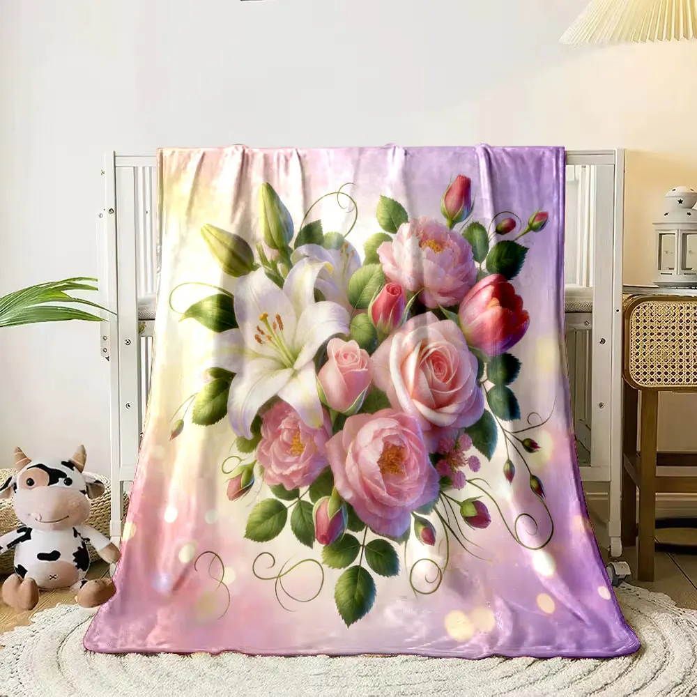Heart-shaped Flowers Printed Blanket Children Adult Soft and Warm Bedding for Sofa Outdoor Travel Cover Blanket Luxury Gift
Heart-shaped Flowers Printed Blanket Children Adult Soft and Warm Bedding for Sofa Outdoor Travel Cover Blanket Luxury Gift