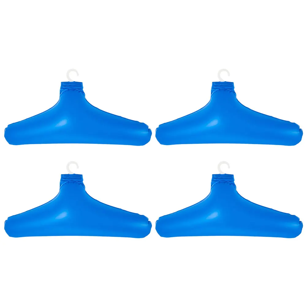 4pcs Inflatable PVC Hangers Lightweight Foldable Travel Clothes Drying Rack Portable Coat Holder Wardrobe Organizer
4pcs Inflatable PVC Hangers Lightweight Foldable Travel Clothes Drying Rack Portable Coat Holder Wardrobe Organizer
