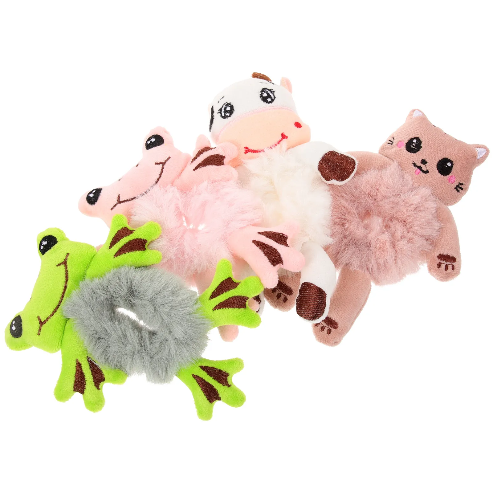4pcs Cartoon Accessories For Women Scrunchies Elastic Ponytail Holders Scrunchies Hair Ropes Styling Hair Tie Ropes
4pcs Cartoon Accessories For Women Scrunchies Elastic Ponytail Holders Scrunchies Hair Ropes Styling Hair Tie Ropes