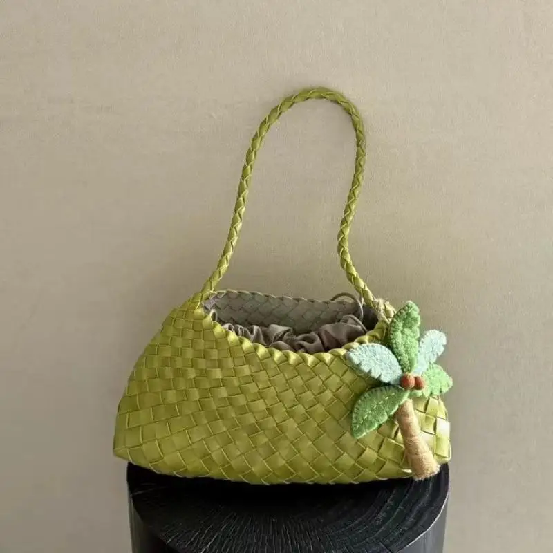Women's Imitation Leather Underarm Bag Large Woven Summer Vacation Casual Handbag
Women's Imitation Leather Underarm Bag Large Woven Summer Vacation Casual Handbag