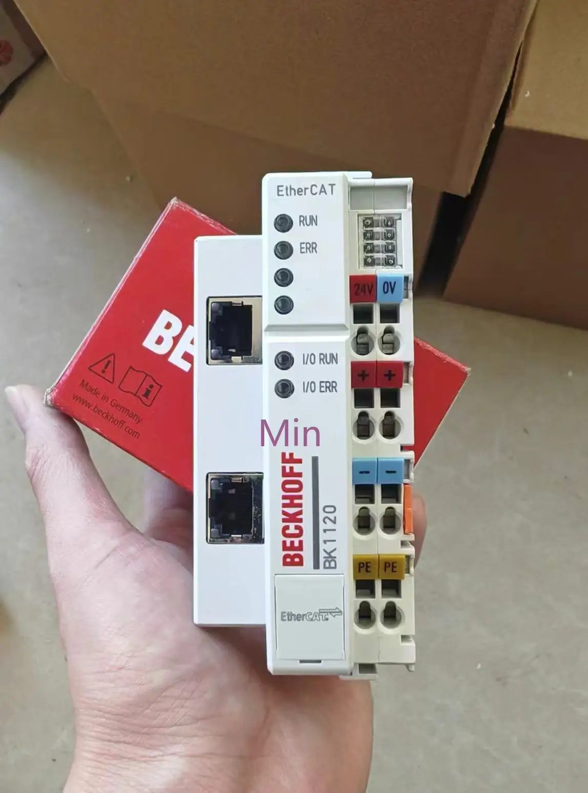 Brand New Original BECKHOFF Module BK1120 EK1110 EK1122 BK3150 BK5120 BK2000 BK3120 KL1104 BC9050
Brand New Original BECKHOFF Module BK1120 EK1110 EK1122 BK3150 BK5120 BK2000 BK3120 KL1104 BC9050