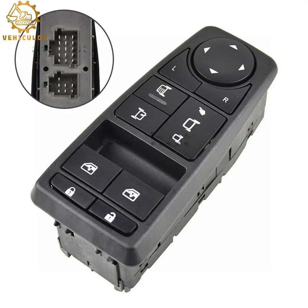 81258067107 VEHICULOS New Auto Electric Power Master Window Control Switch Button For MAN TGS TGX High Quality Car Accessories
81258067107 VEHICULOS New Auto Electric Power Master Window Control Switch Button For MAN TGS TGX High Quality Car Accessories