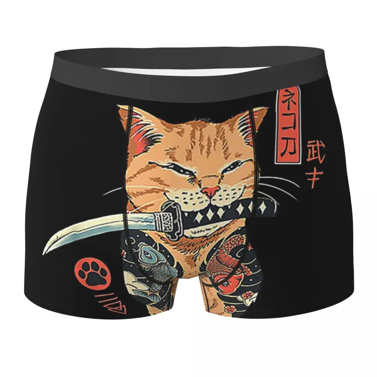 Трусы-боксеры, шорты Catana Cats, ретро самурайские трусы с держателем Yakuza, мужское дышащее нижнее белье для Homme, мужские подарки бойфренду
Трусы-боксеры, шорты Catana Cats, ретро самурайские трусы с держателем Yakuza, мужское дышащее нижнее белье для Homme, мужские подарки бойфренду