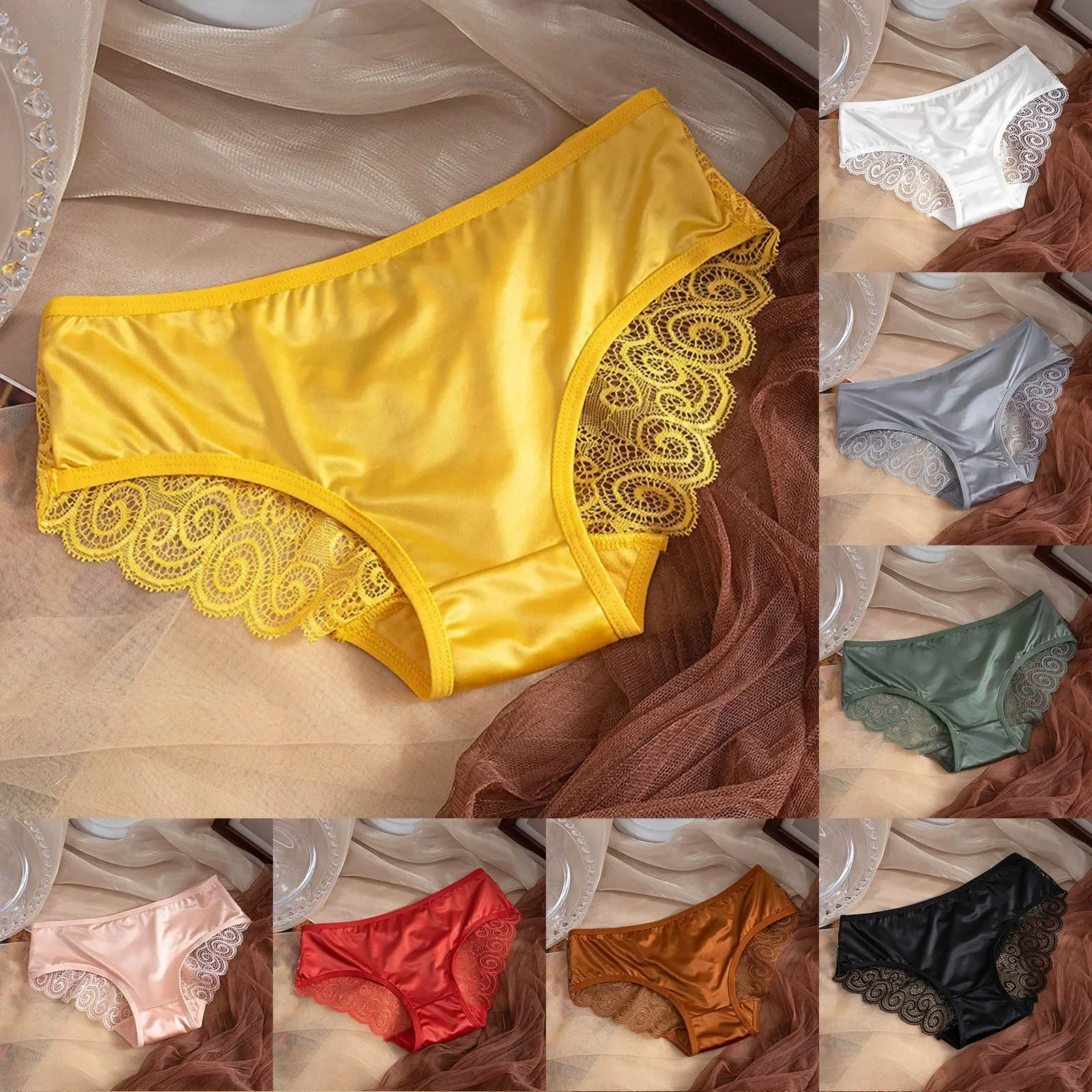 Cotton Underwear Women Sexy Lace Back Panties Comfortable Breathable Lace Cotton Lingeries For Woman Soft Stretch Elastic Briefs
Cotton Underwear Women Sexy Lace Back Panties Comfortable Breathable Lace Cotton Lingeries For Woman Soft Stretch Elastic Briefs