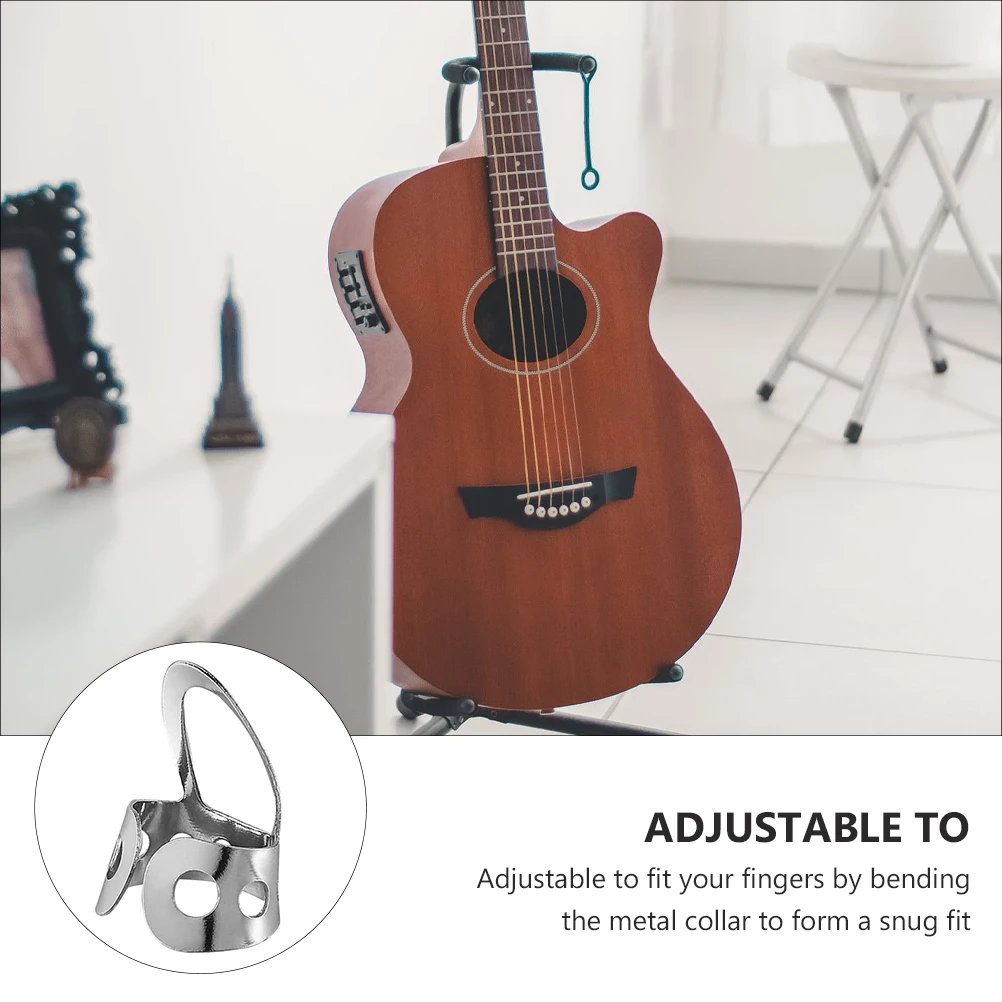 8PCS Metal Adjustable Thumb Picks for Banjo Pick Guitar Accessories Wear-resistant Lightweight Acoustic Dobro Resonator Finger
8PCS Metal Adjustable Thumb Picks for Banjo Pick Guitar Accessories Wear-resistant Lightweight Acoustic Dobro Resonator Finger