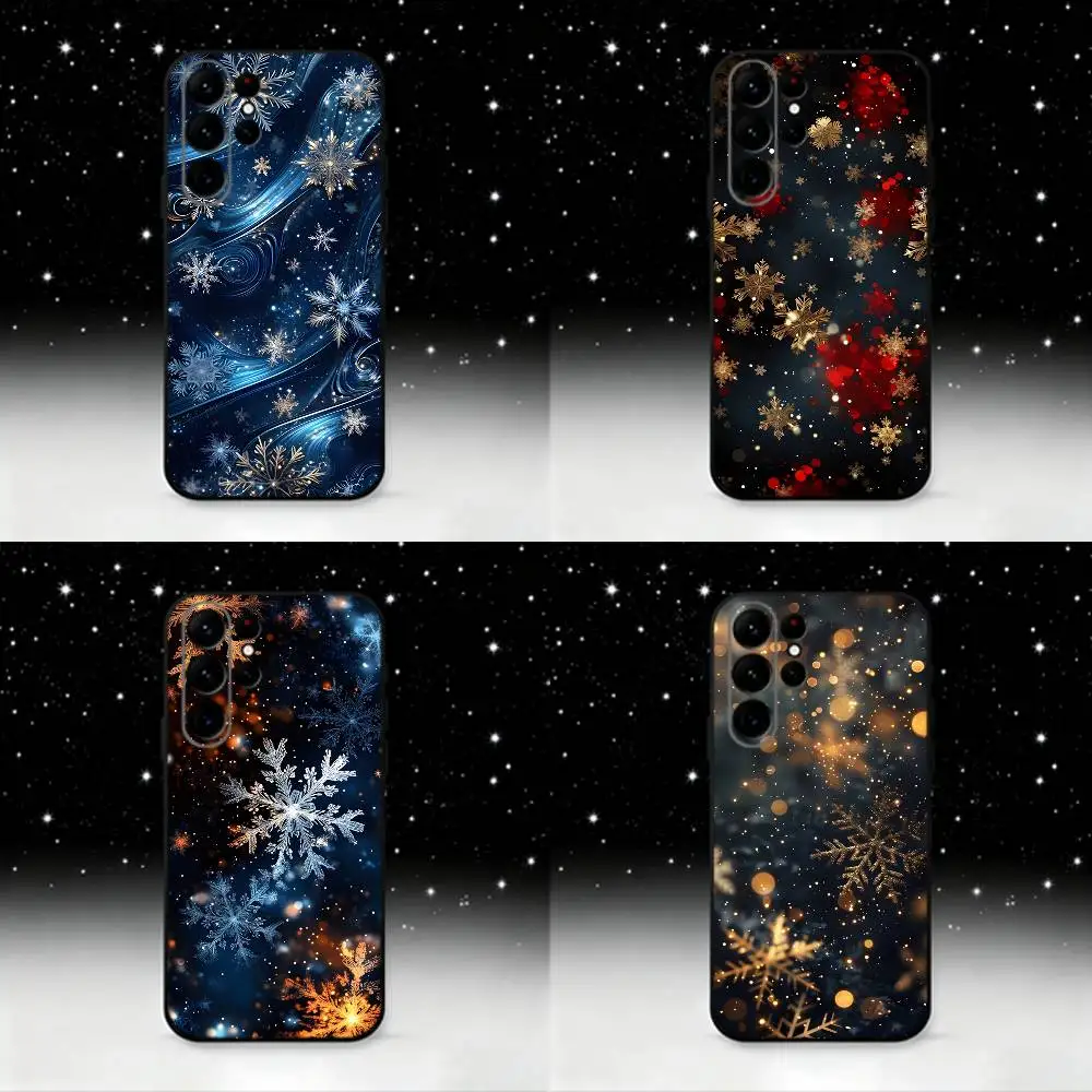 Beautiful Snowflak Christmas Phone Case For Samsung S25,S24 Ultra,S20,S30 plus,S22 plus,S23,S30 Ultra 5G Silicone Black Shell
Beautiful Snowflak Christmas Phone Case For Samsung S25,S24 Ultra,S20,S30 plus,S22 plus,S23,S30 Ultra 5G Silicone Black Shell
