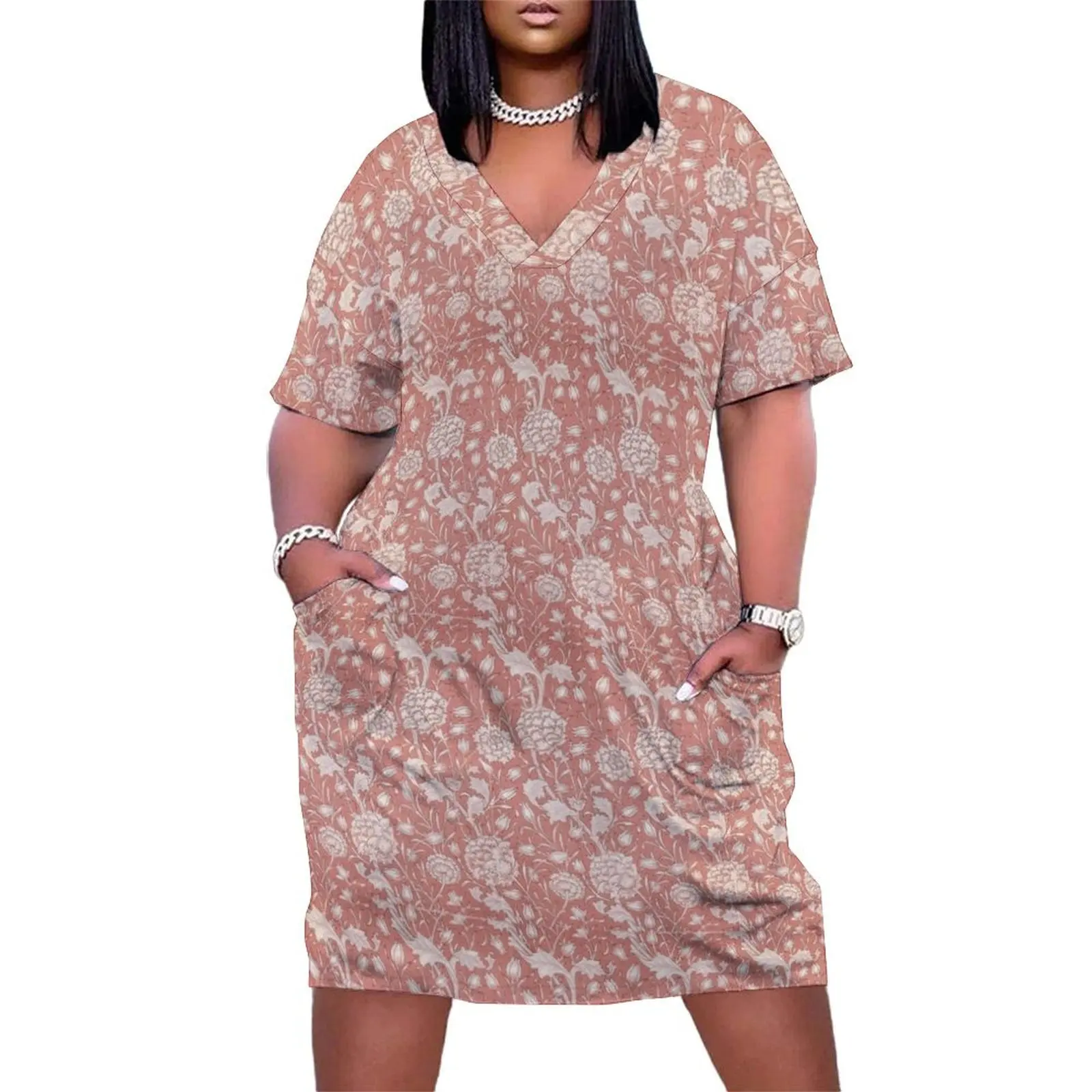 William Morris Pattern - Flowers Loose Pocket Dress women's summer jumpsuit dresses summer clothes
William Morris Pattern - Flowers Loose Pocket Dress women's summer jumpsuit dresses summer clothes