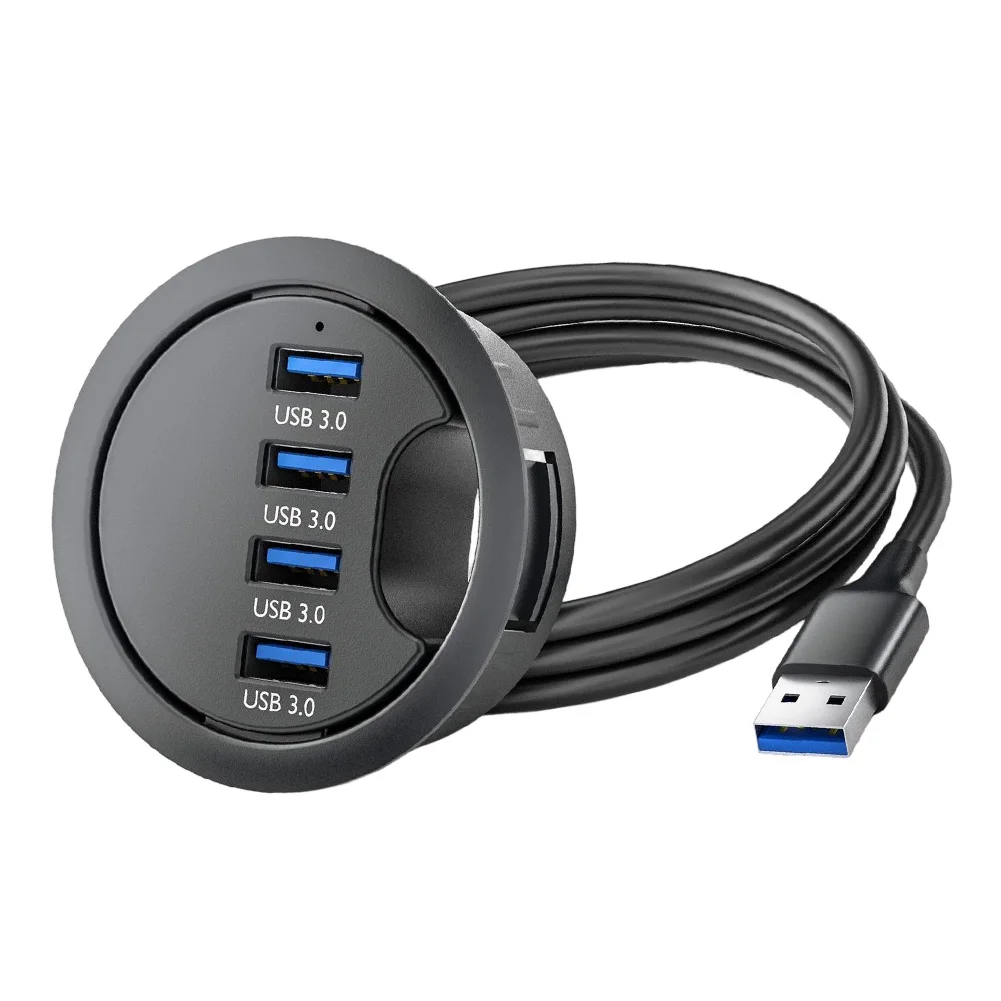 1,2 м 4-портовый настольный концентратор с втулкой, 4-портовый USB-концентратор для ПК, несколько портов, скорость передачи данных 5 Гбит/с, эффективная организация кабеля
1,2 м 4-портовый настольный концентратор с втулкой, 4-портовый USB-концентратор для ПК, несколько портов, скорость передачи данных 5 Гбит/с, эффективная организация кабеля
