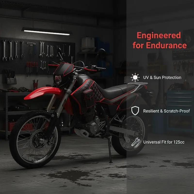 Scratch Resistant Waterproof Fuel Tank Cushion for Motorcycles Protects Against Sun Damage
Scratch Resistant Waterproof Fuel Tank Cushion for Motorcycles Protects Against Sun Damage