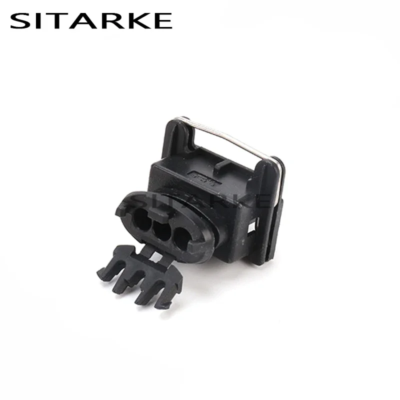 5 Sets 3 Pin Female Automobile Waterproof Wire Harness Connector Car 3.5mm Cable Plug With Relevant Rubber Cover 282246-1
5 Sets 3 Pin Female Automobile Waterproof Wire Harness Connector Car 3.5mm Cable Plug With Relevant Rubber Cover 282246-1