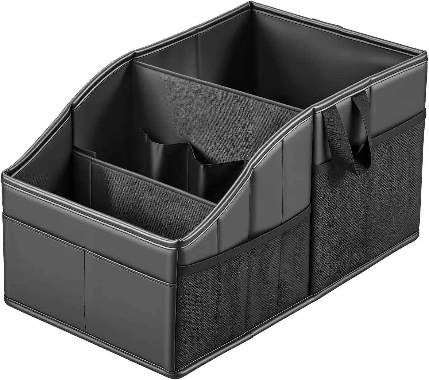 Car Storage Organizer, Sturdy Leather Backseat Organizer Supports 33LB, Front Seat Floor Organizer for SUV Truck Toy Snack Water
Car Storage Organizer, Sturdy Leather Backseat Organizer Supports 33LB, Front Seat Floor Organizer for SUV Truck Toy Snack Water