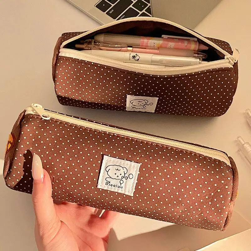 Rilakkuma Cylindrical Pencil Case Large Capacity Cute Cartoon Ins Aesthetic Stationery Storage Pouch For High School College
Rilakkuma Cylindrical Pencil Case Large Capacity Cute Cartoon Ins Aesthetic Stationery Storage Pouch For High School College