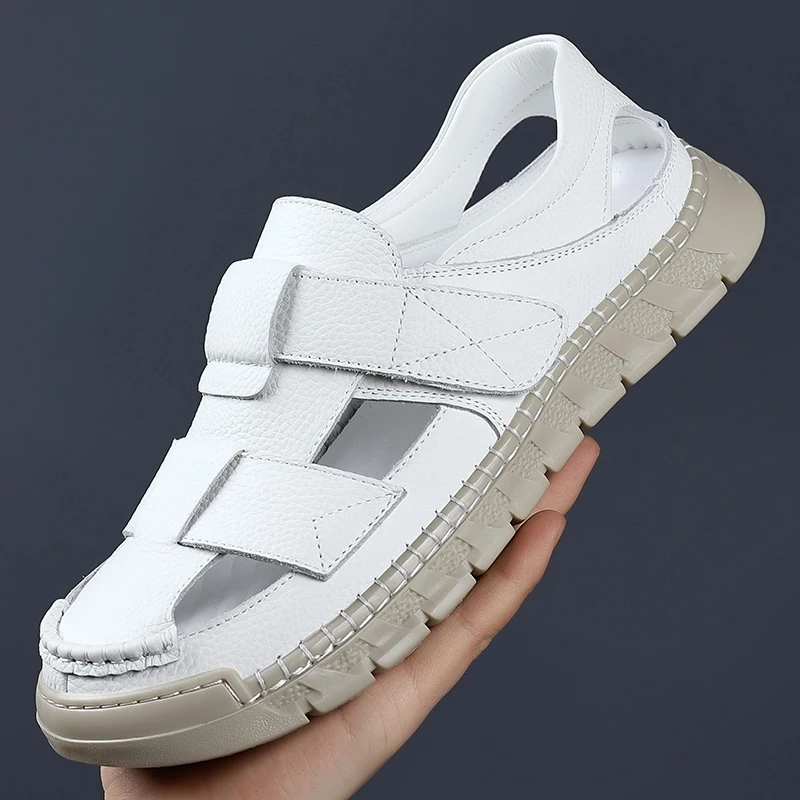 Leisure and Business Summer Sandals Retro luxury style Daily office work Outdoor tourism beach walking shoes Breathable New
Leisure and Business Summer Sandals Retro luxury style Daily office work Outdoor tourism beach walking shoes Breathable New