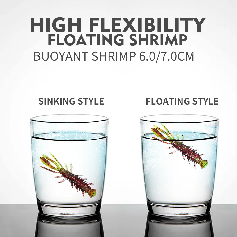 Sea Yolo 10pcs Submerged Fishing Lures Soft Bait With Salt And Fishy Taste Road Sub Soft Bait Artificial Fishing Accessories
Sea Yolo 10pcs Submerged Fishing Lures Soft Bait With Salt And Fishy Taste Road Sub Soft Bait Artificial Fishing Accessories