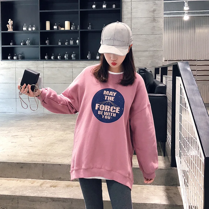 Medium And Long Fleece Sweater Women's Loose Clothing Korean Version Pullover Fashion Large Size Coat Women
Medium And Long Fleece Sweater Women's Loose Clothing Korean Version Pullover Fashion Large Size Coat Women