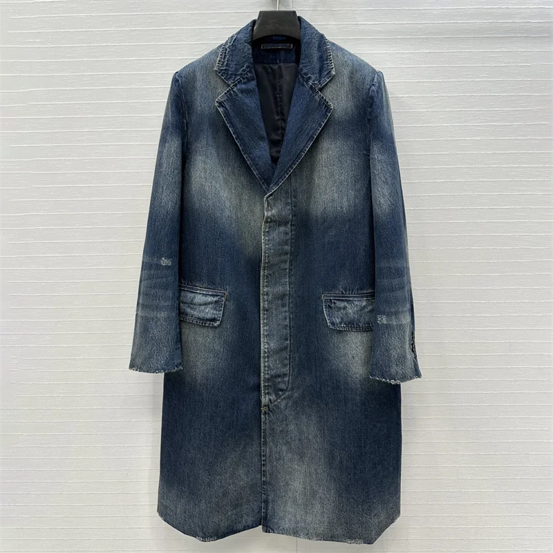 Women's trench coat New autumn 2025 single breasted slim fit women's jacket pure cotton long denim jacket Women's windbreaker
Women's trench coat New autumn 2025 single breasted slim fit women's jacket pure cotton long denim jacket Women's windbreaker