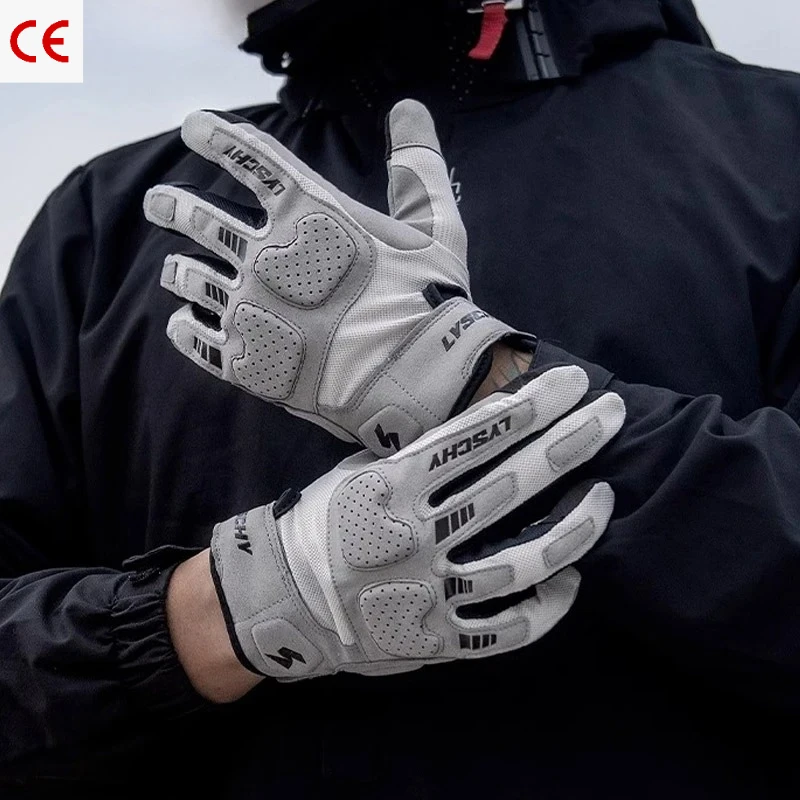 Summer Breathable Touch Screen Motorcycle Riding Gloves Anti-slip Anti-fall Wear Resistant Motocross Off Road Protective Gloves
Summer Breathable Touch Screen Motorcycle Riding Gloves Anti-slip Anti-fall Wear Resistant Motocross Off Road Protective Gloves