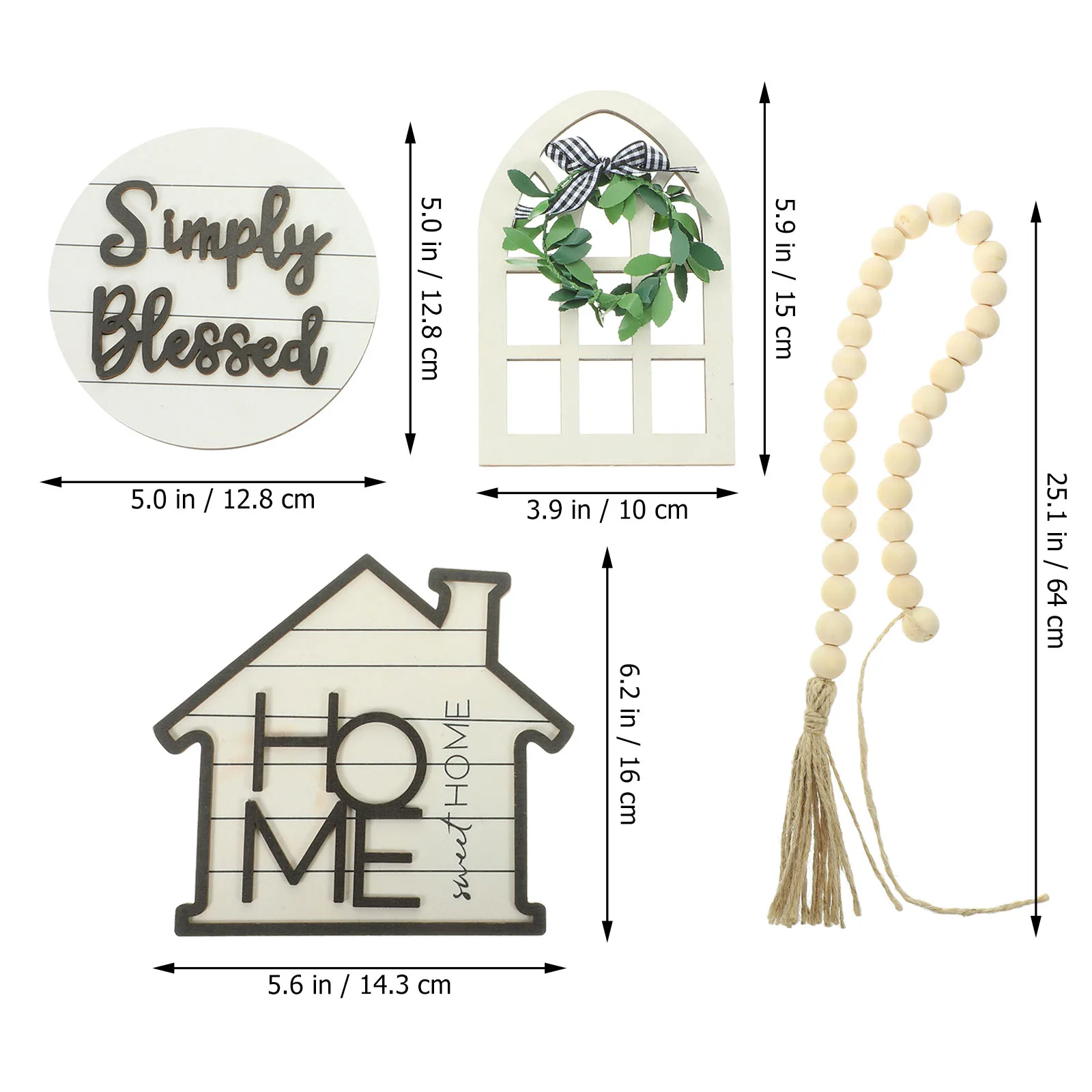 Farmhouse Tiered Decor Set Home Kitchen Wood Themed Rustic Wooden Sign Kitchen Decor Accessories Hanging Summer Gifts
Farmhouse Tiered Decor Set Home Kitchen Wood Themed Rustic Wooden Sign Kitchen Decor Accessories Hanging Summer Gifts